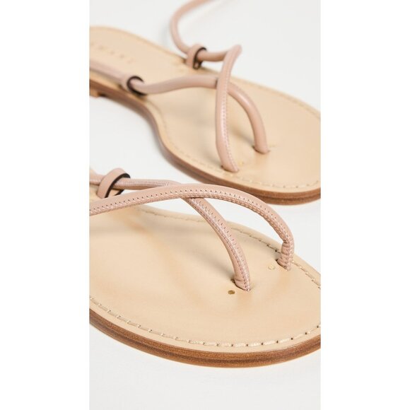 Amanu Kilimanjaro Sandals in Blush 39 New with Box Womens Wrap Flats - Picture 5 of 16